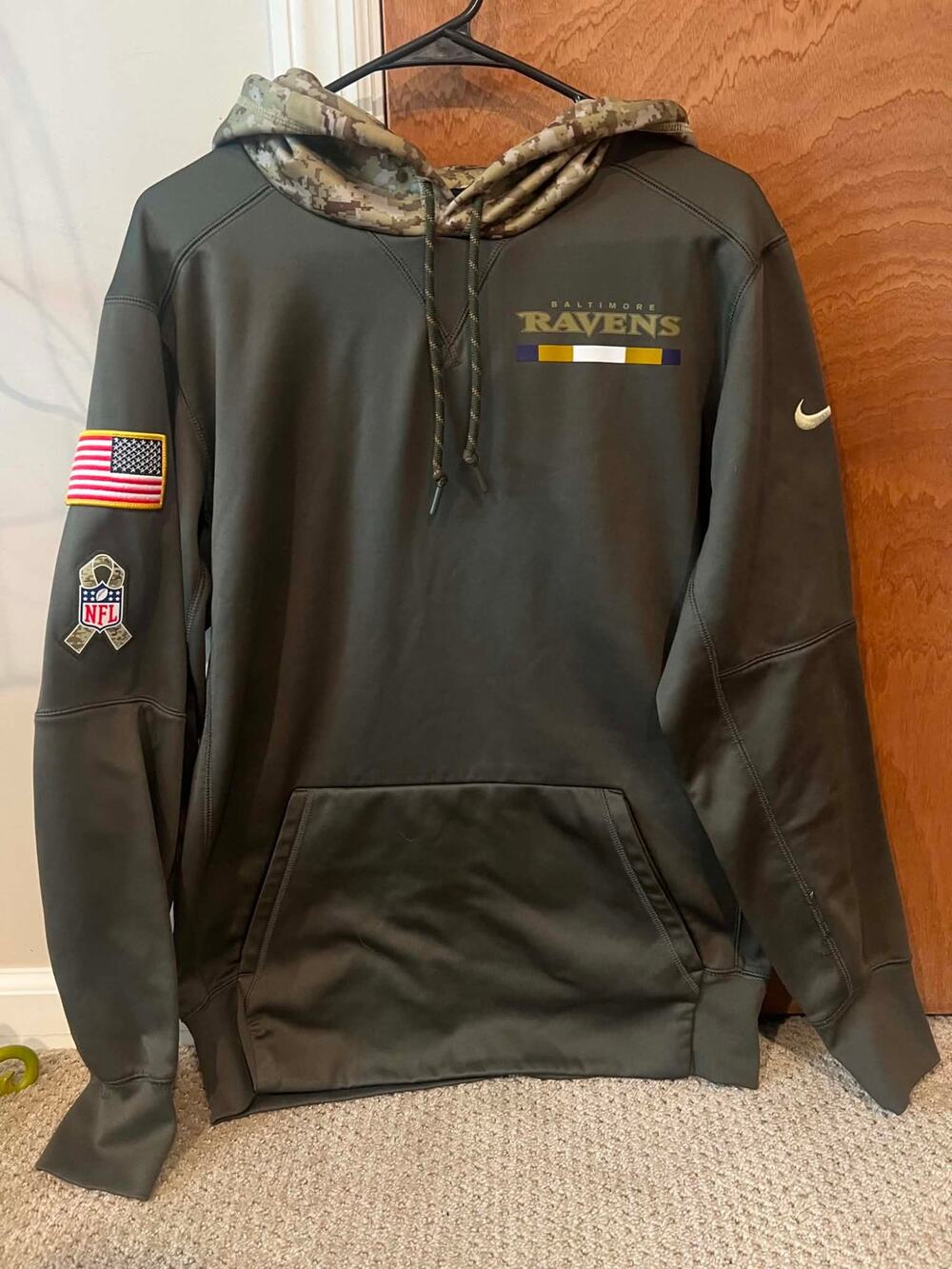 Nike Baltimore Ravens Salute to Service Hoodie
